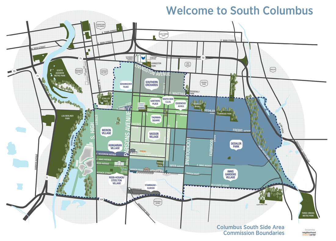 South Columbus Ohio Map